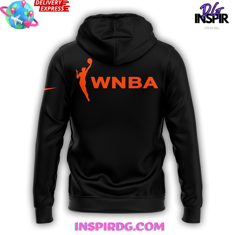 WNBA Toronto New 2025 Black Hoodie WNBA Toronto New 2025 Black Hoodie
