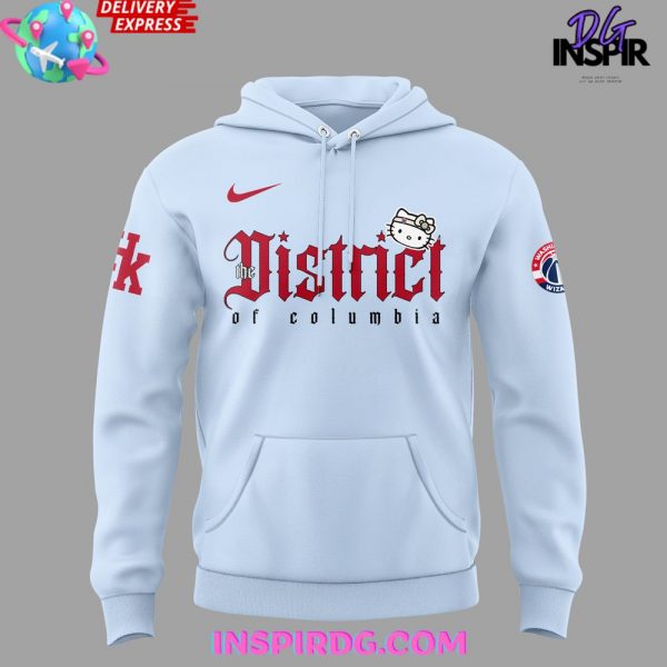 Washington Wizards Hello Kitty Night Limited Edition Hoodie