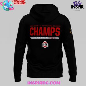 Ohio State Buckeyes 2025 GOODYEAR Cotton Bowl Classic Champs Hoodie