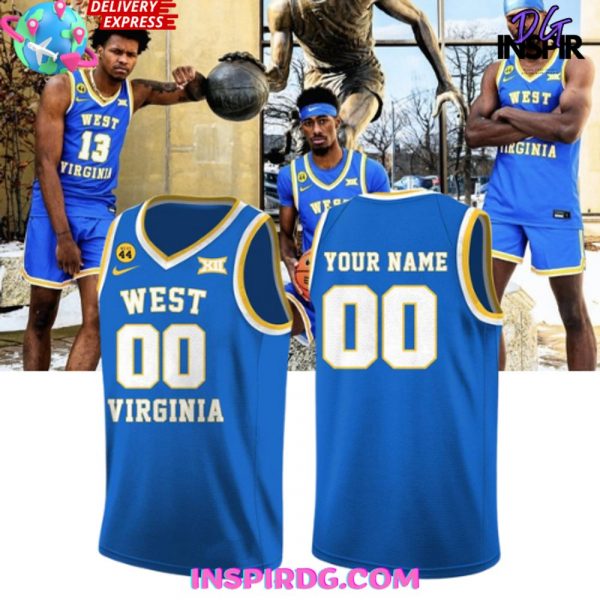 West Virginia Mountaineers Basketball Jerry West 44 Limited Jersey