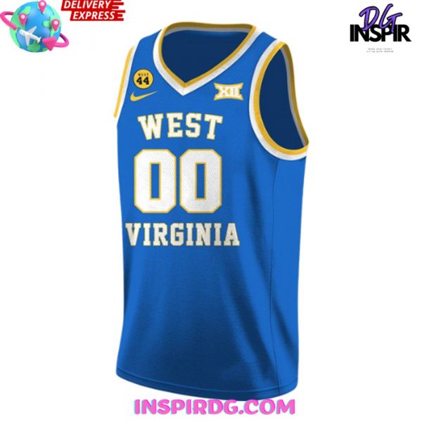 West Virginia Mountaineers Basketball Jerry West 44 Limited Jersey