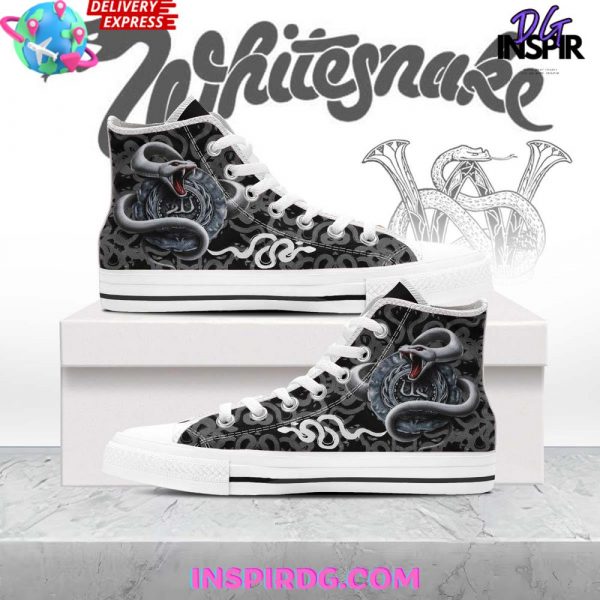Whitesnake Limited Edition Converse Canvas Shoes