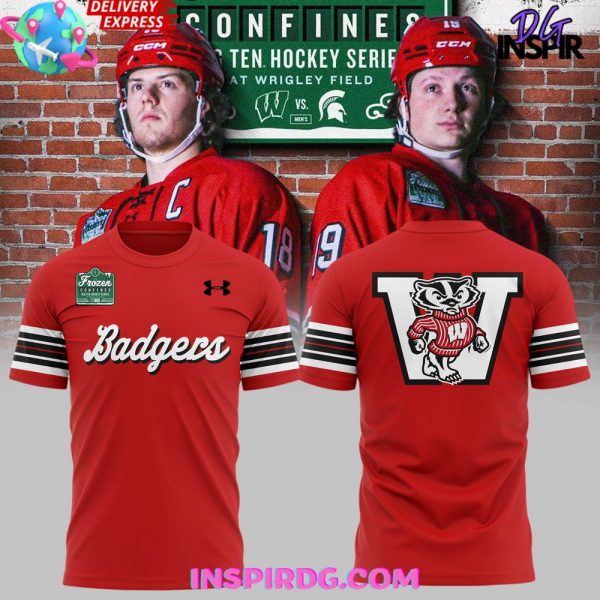 Wisconsin Badgers Frozen Confines Wisconsin 2025 T-Shirt