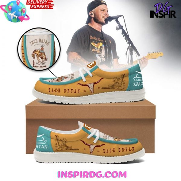 Zach Bryan Limited Edition Hey Dude Shoes