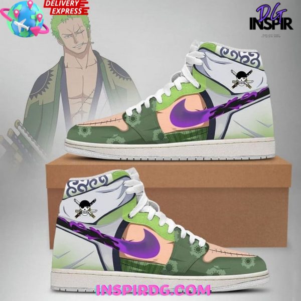 Zoro One Piece Limited Edition Nike Air Jordan 1