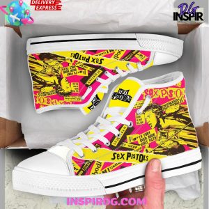 Sex Pistols Band Limited Edition Converse Canvas Shoes