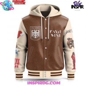 Kanye West Limited Edition Hooded Varsity Jacket