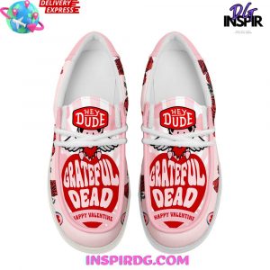 Grateful Dead Happy Valentine Hey Dude Shoes