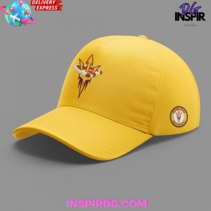 Arizona State Sun Devil Forks Up Horns Down Gold Hoodie