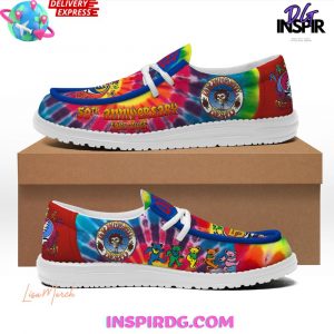 Grateful Dead 50th Anniversary Limited Edition Hey Dude Shoes (Copy)