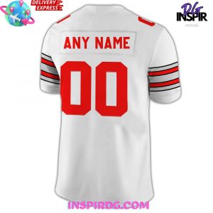 Ohio State Buckeyes New Uniform 2025 White Football Jersey