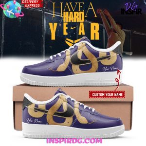 Year of the Mamba New Kobe Nike Air Force 1 Shoes Purple