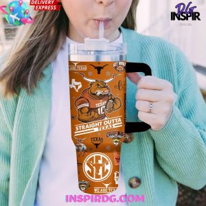 Texas Longhorns Straight Outta Stanley Tumbler Cup