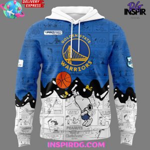 Golden State Warriors Anniversary of Peanuts Special Hoodie
