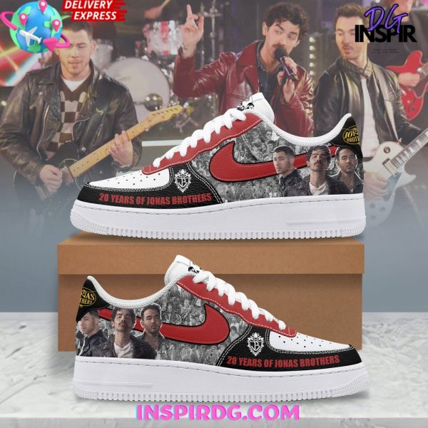 20 Years Of Jonas Brothers Special Nike Air Force 1