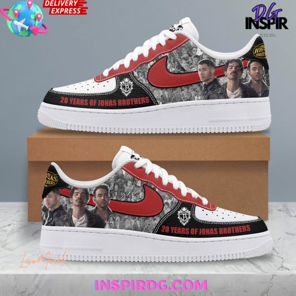 20 Years Of Jonas Brothers Special Nike Air Force 1
