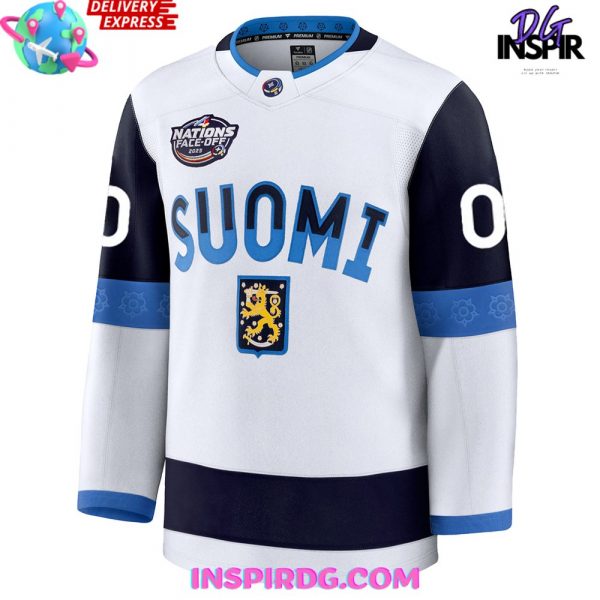 4 Nation Face-Off 2025 Finland Ice Hockey Jersey