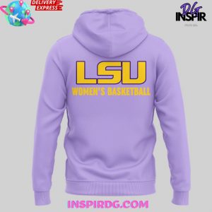 LSU Tigers Womens Basketball 2025 Purple Hoodie