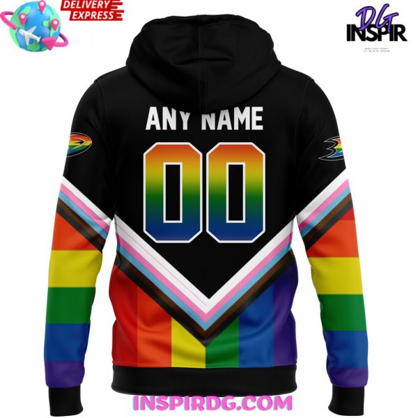 Anaheim Ducks Pride Night 2025 Hoodie