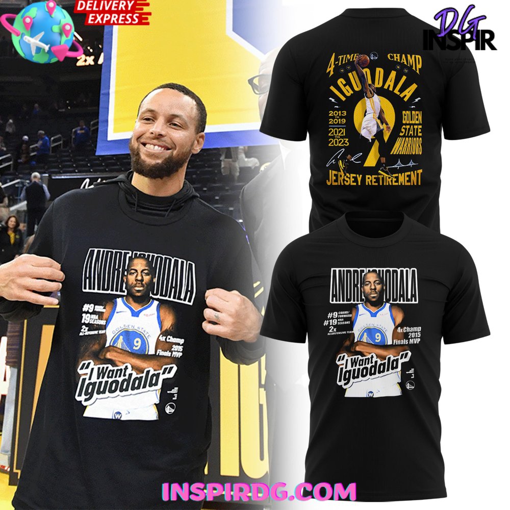 Andre Iguodala Retirement Premium Limited T-Shirt Andre Iguodala Retirement Premium Limited T-Shirt