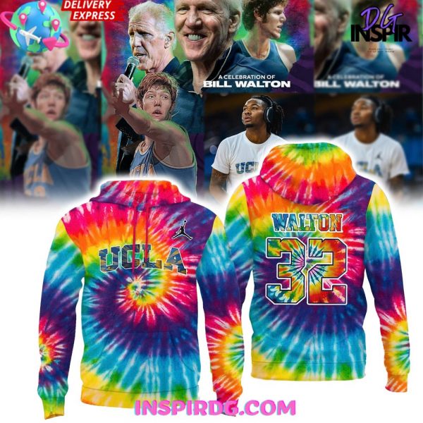 UCLA Honors the Late Bill Walton Color Hoodie