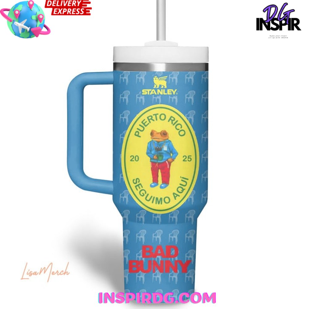 Bad Bunny Debí Tirar Más Fotos Stanley Tumbler Cup Bad Bunny Debí Tirar Más Fotos Stanley Tumbler Cup