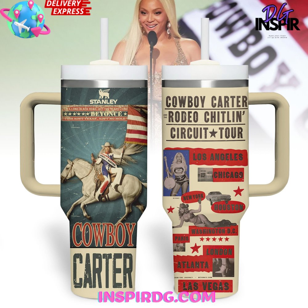 Beyoncé Cowboy Carter Limited Edition Stanley Tumbler Cup Beyoncé Cowboy Carter Limited Edition Stanley Tumbler Cup