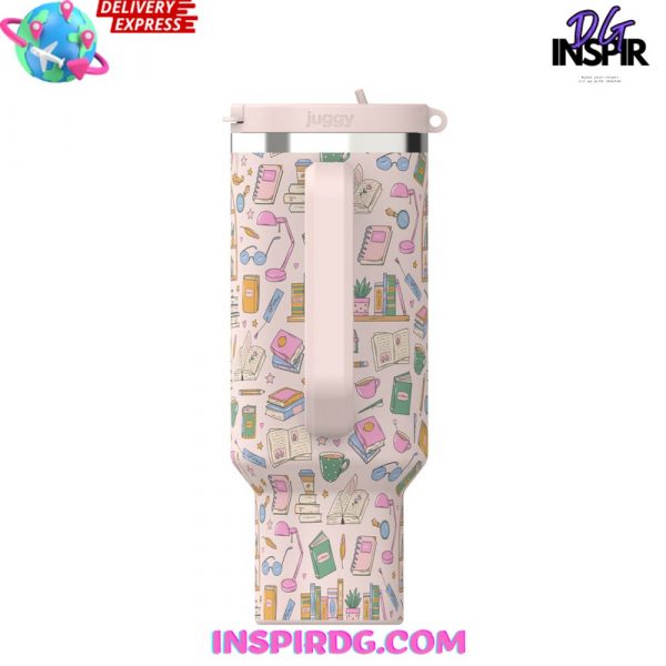 Booktrovert 40oz DuoLid Tumbler