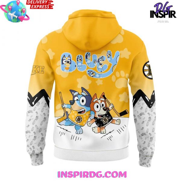 Boston Bruins Bluey and Bingo Special Hoodie