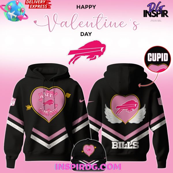 Buffalo Bills Happy Valentine Game Day 2025 Hoodie
