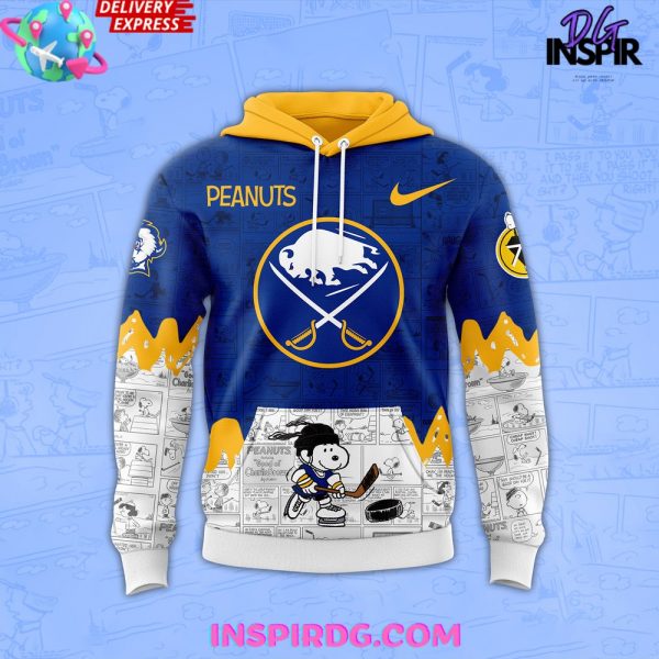 Buffalo Sabres 75th Anniversary of Peanuts Hoodie