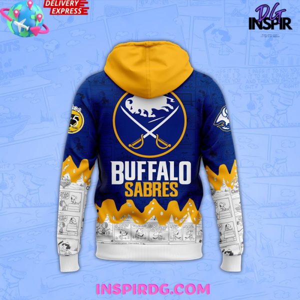 Buffalo Sabres 75th Anniversary of Peanuts Hoodie