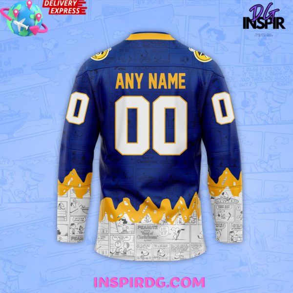 Buffalo Sabres 75th Anniversary of Peanuts Jersey