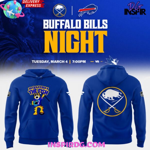 Buffalo Sabres Squish The Fish Special Hoodie