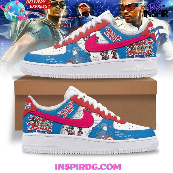 Captain America Brave Limited Edition Nike Air Force 1
