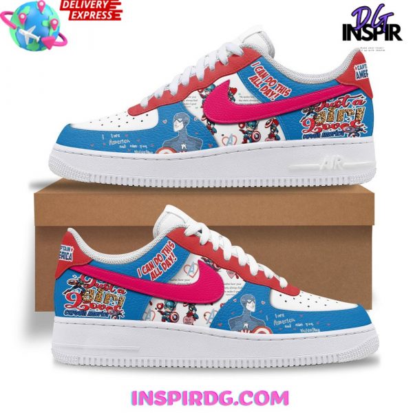 Captain America Brave Limited Edition Nike Air Force 1