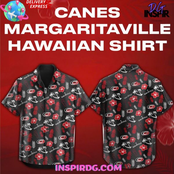 Carolina Hurricanes Margaritaville Night 2025 Hawaiian Shirt