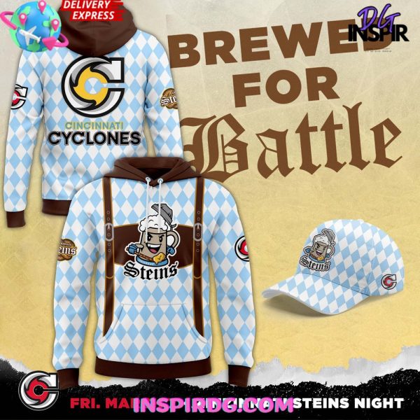 Cincinnati Cyclones Zinzinnati Steins Night Special Hoodie