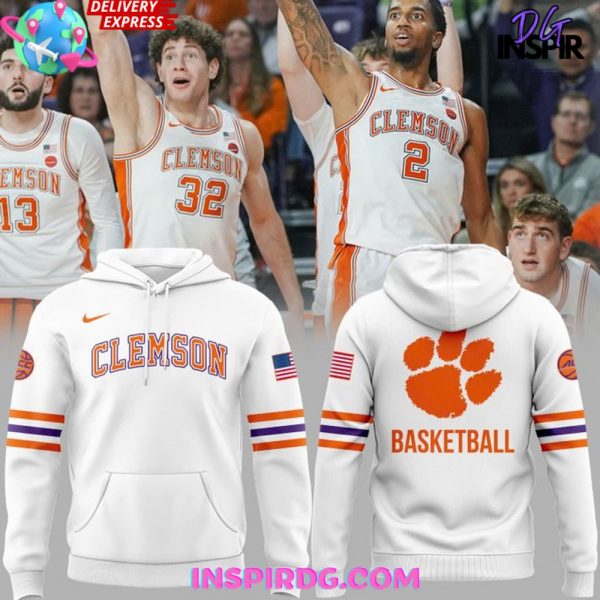 Clemson Tigers Basketball 2025 Unisex Hoodie
