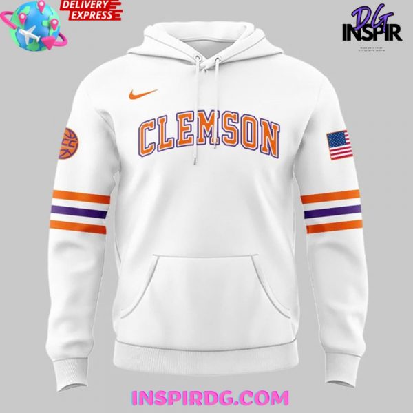 Clemson Tigers Basketball 2025 Unisex Hoodie
