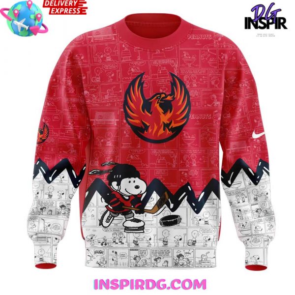 Coachella Valley Firebirds 75th Anniversary of Peanuts Special Sweatshirt