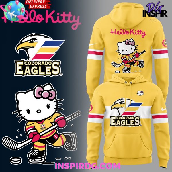 Colorado Eagles x Hello Kitty Special Hoodie