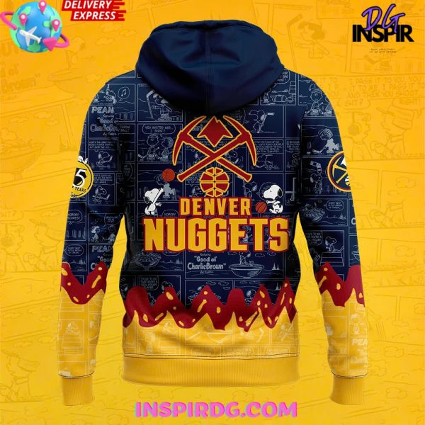 Denver Nuggets 75th Anniversary of Peanuts Hoodie