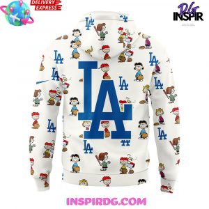 Los Angeles Dodgers Peanuts 75th Anniversary Hoodie