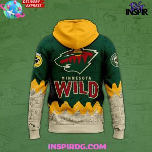 Minnesota Wild 75th Anniversary of Peanuts Hoodie
