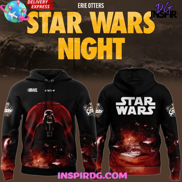 Erie Otters Star Wars Night 2025 Hoodie