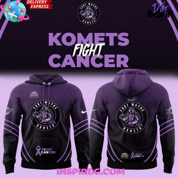 Fort Wayne Komets Fight Cancer Night 2025 Hoodie