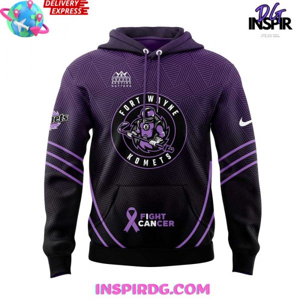 Fort Wayne Komets Fight Cancer Night 2025 Hoodie