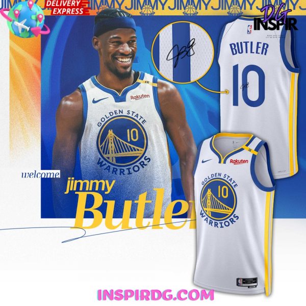 Golden State Warriors Association Swingman Jimmy Butler Basketball Jersey