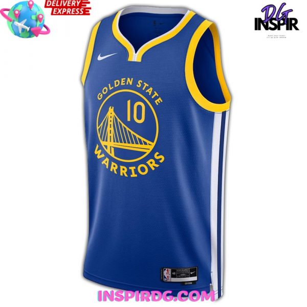 Golden State Warriors Icon Edition Swingman Royal Jimmy Butler Basketball Jersey